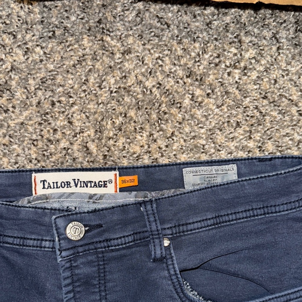 Tailor Vintage Blue Jeans with Classic Design